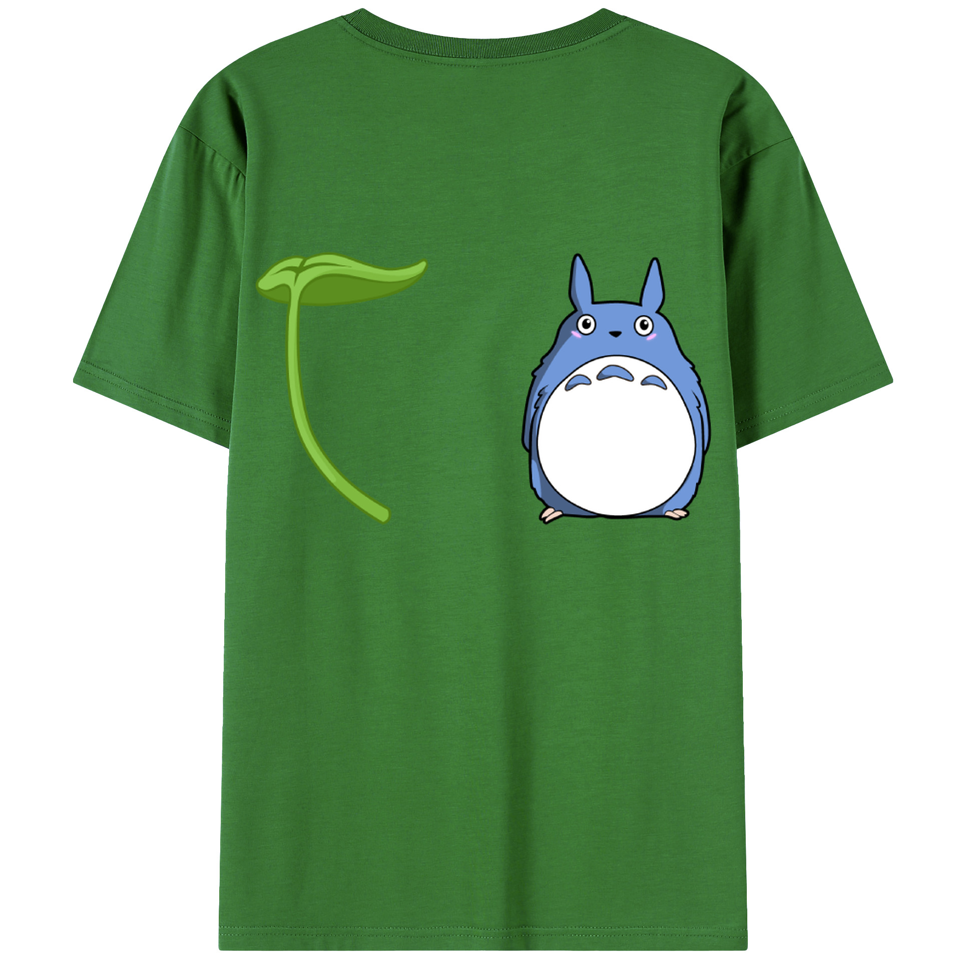 （画像用） となりのトトロ 草壁メイ 草壁サツキ My Neighbor Totoro Satsuki Kusakabe Mei Kusakabe レディース半袖Tシャツ(バックプリント)